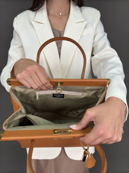 Сумка женская из телячьей кожи