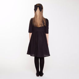 Колготки детские, чёрные, (nero), рост 128-134 см