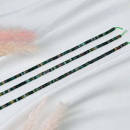 Бусины для украшений из Мохового агата - Радуга самоцветов фото 3