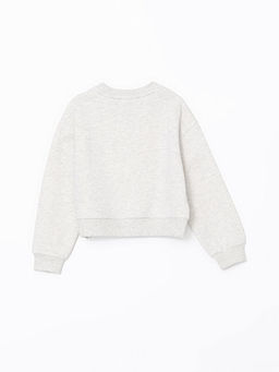 Bisiklet Yaka K?z ?ocuk Sweatshirt - Waikiki фото 3