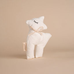 Цена за 2 шт. Мягкая игрушка «Оленёнок», 15 см, цвет белый, с бантиком