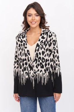 БЕЛАРУСЬ Жакет Д 3303/1 черно-бежевый