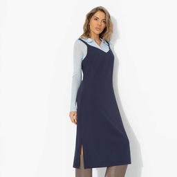 Сарафан , который стройнит, Для важных свиданий (синий) - Charutti фото 15