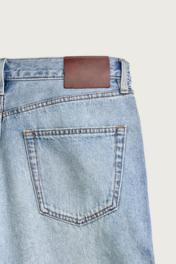 BERMUDA DENIM LOOSE FIT / Azul medio - Zara фото 10