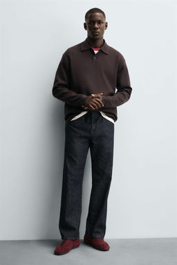ULTRA-THIN SOLE LEATHER TRAINERS - Zara фото 6