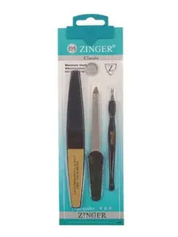 ZINGER Набор SIS-09 (полировка ВА-204+триммер+пилка металлическая)