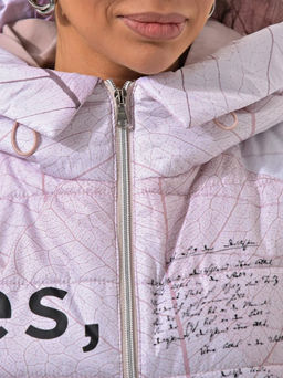 Уникальный стеганный жилет на синтепоне с принтом дизайнерской работы - А+б коллекция фото 28