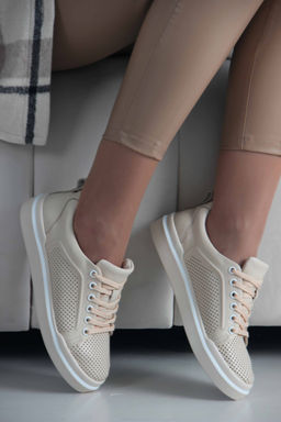 Кеды 158.p.palomabe/w. Бежевый