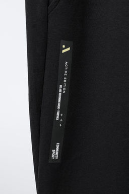 SPORTY INTERLOCK TROUSERS