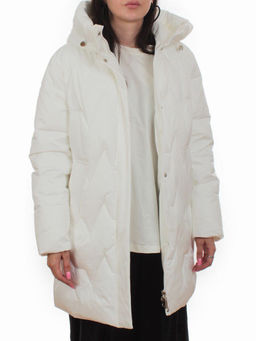 2404 WHITE Куртка зимняя женская (200 гр. холлофайбер)
