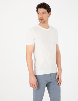 Ekru Slim Fit Kazak - Pierre cardin фото 3