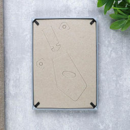 Цена за 2 шт. Фоторамка для фото 10×15 см Keep memories, Trinity, серебристый