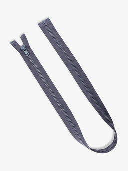 Цена за 10 шт. Молния «Трактор», №8, разъёмная, замок автомат, 90 см, тёмно-серая