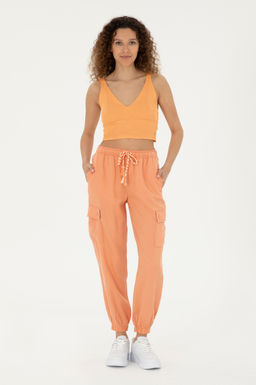Kad_n Somon Kanvas Pantolon - U.s. polo assn фото 6