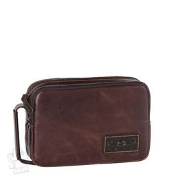 Клатч мужской кожаный 4038TR d.brown Tough Ruder в Новосибирске