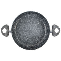 Жаровня с антипригарным покрытием д26см Stone Pan, h6,8см, s0,3см, ручки из термостойкого пластика, усиленное минералами покрытие (Россия) - Домашняя мода фото 2