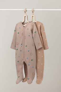 Crockid _ К 6025-2уп/зоопарк,маленькие солнышки набор комбинезон (слип) яс  фото 2