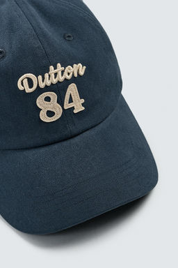 GORRA TEXTO BORDADO / Azul - Zara фото 7