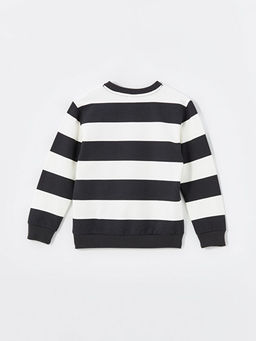 Bisiklet Yaka Erkek ?ocuk Sweatshirt - Waikiki фото 3