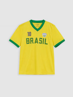 Brazilya Bask?l? Erkek ?ocuk Ti??rt