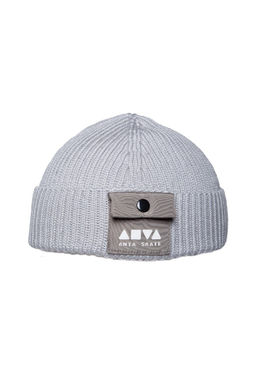 Шапка Серый Beanie - Anta фото 2