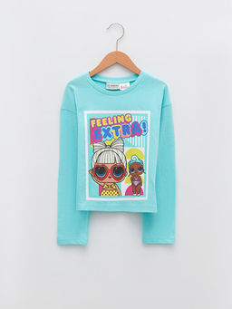 Bisiklet Yaka LOL Surprise OMG Lisansl? Uzun Kollu K?z ?ocuk Ti??rt