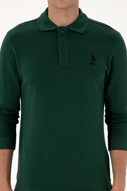 Erkek Koyu Ye_il Basic Sweatshirt Sepette S_rpriz _ndirim - U.s. polo assn фото 6