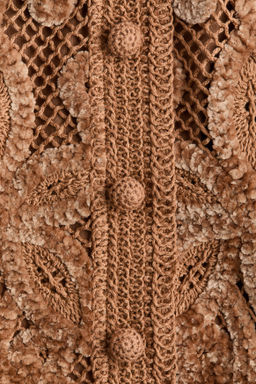 Top cropped efecto crochet - H&m фото 5