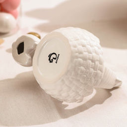 Конфетница Доляна Зайка, 450 мл, 20?13?16.3 см, доломит, белая