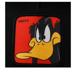 Детская бейсболка с сеточкой CAPSLAB арт. CL/LOO/3/DAF1 Junior Looney Tunes Daffy Duck (черный / желтый)