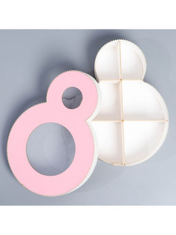 Коробка подарочная, кондитерская упаковка «8 марта» розовая, 22×16×5 см