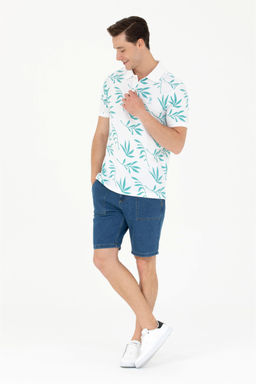 U. S. Polo Assn Мужская мятная футболка - U.s. polo assn фото 11