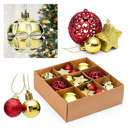 Набор новогодних шаров "Звездный"