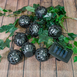 USL-S-120/PM2000 FIRE BALLS Садовая гирлянда на солнечной батарее Огненные шары. 80 светодиодов. Эффект пламени. 1*АА Ni-Mh аккумулятор в/к. IP44. TM Uniel - Volpe фото 5