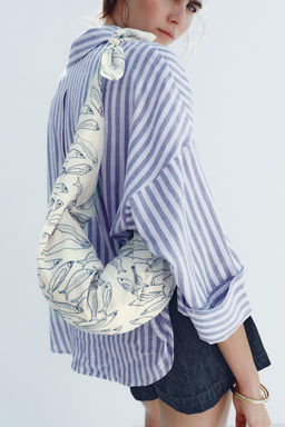 DRAWSTRING BOW BAG