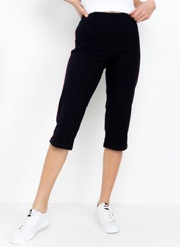 Бриджи хлопок 95%, лайкра 5%,темно-синие