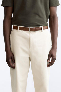 SMART LEATHER BELT - Zara фото 2