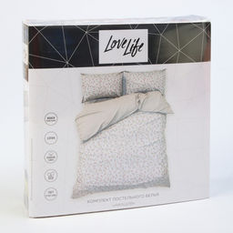 Постельное бельё LoveLife 2сп Акация, 175х215см, 200х225см, 50х70см-2шт, 100%хлопок, сатин, 125г/м  фото 12