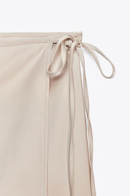 SATIN WRAP SKIRT - Zara фото 8