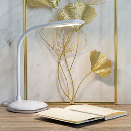 TLD-561 White/LED/450Lm/4500K Светильник настольный, 7W. Механический выключатель. Белый. ТМ Uniel - Volpe фото 10