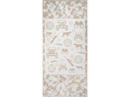 Полотенце махровое 6с102.511ж2 Охотнику(лен3) 67х150см