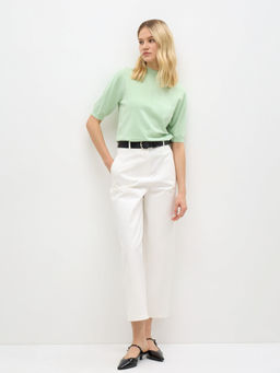 Conso/KTM 240713 - green apple Водолазка женская  фото 2