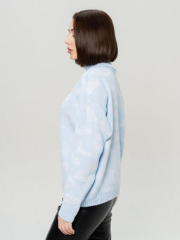 Водолазка Леопард с шерстью 20% - Esenia фото 18