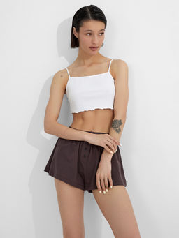 Шорты женские коричневые - Mark formelle фото 5