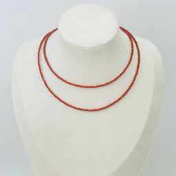 Украшение- трансформер (колье/браслет) из кирпичной Яшмы от 16 см - Радуга самоцветов фото 2