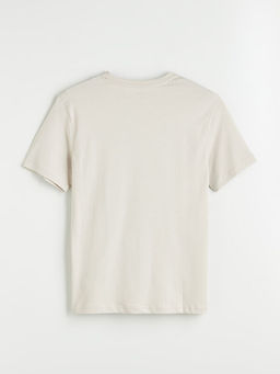 Bisiklet Yaka K?sa Kollu Erkek Pijama ?st