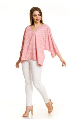 Блузка 864 горох на розовом - Novita фото 2