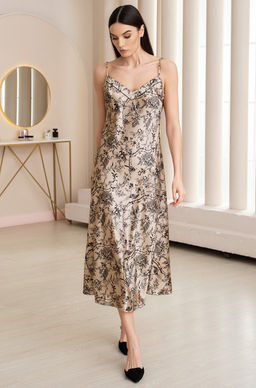 Элегантная длинная сорочка Mia-Amore