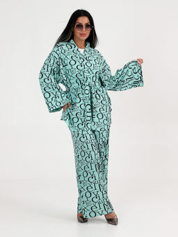 ЖК-Рика ЖЕНСКИЙ КОСТЮМ (Мятный) - А-дина фото 5