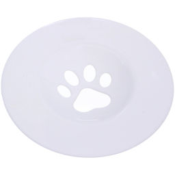 Миски пластиковые на подставке 2шт с дозатором под бутылку "МУРОЧКИН", цвет лазурный, 22*40*14*13см/250мл без бутылки